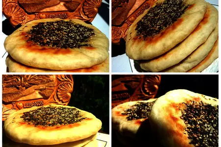 Мануши  mankouche bi zaatar (часть первая-бейрут)