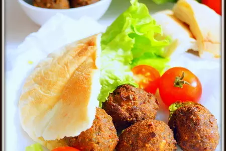 Фалафель из зелёного горошка. falafel. в мечтах о путешествии..