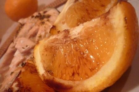 Апельсины гриль или гарнир бывает и фруктовым