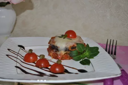 Melanzane alla parmigiana (пармиджана из баклажанов)