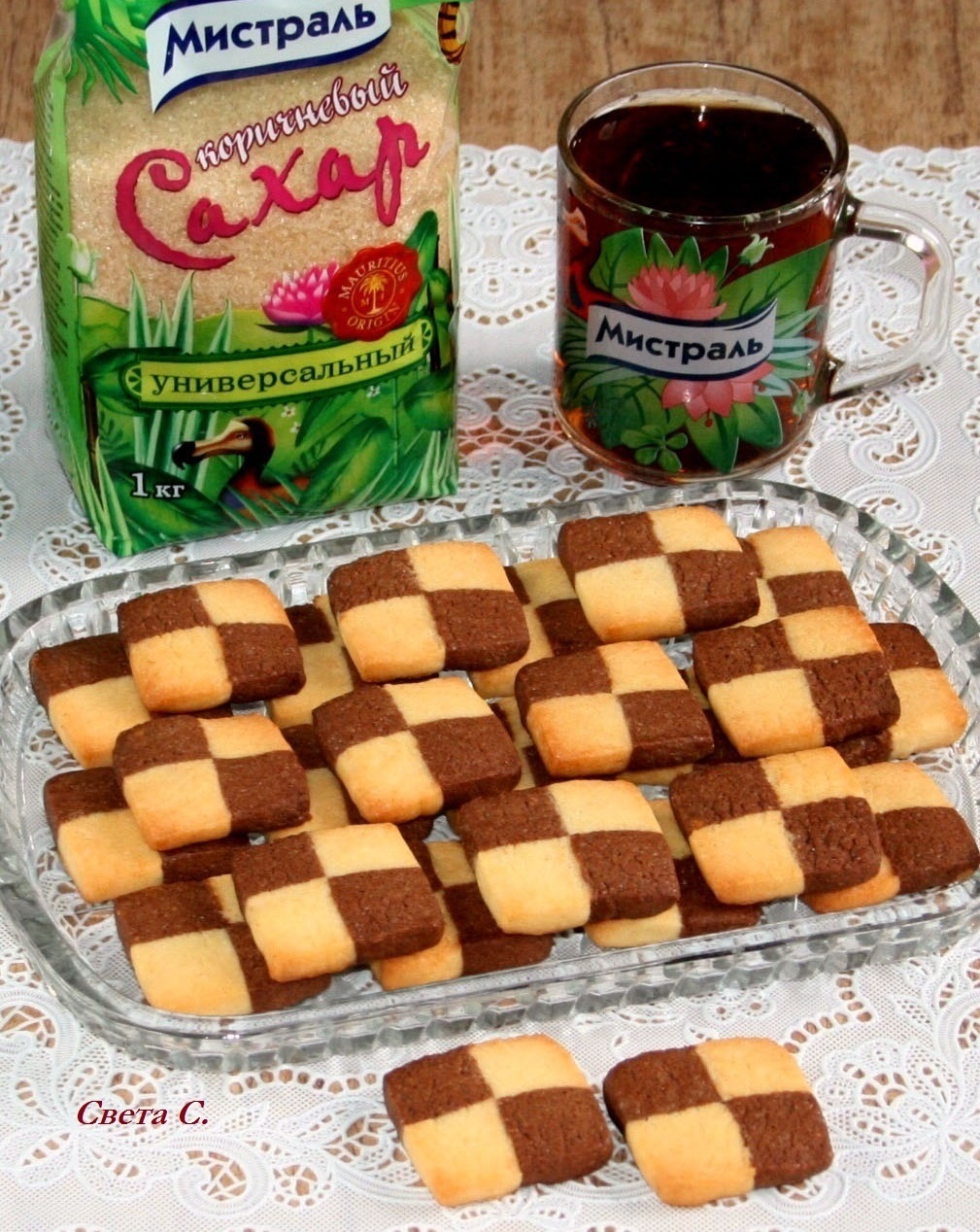 Шахматное печенье из Швеции – как испечь ванильно-шоколадное дополнение к кофе