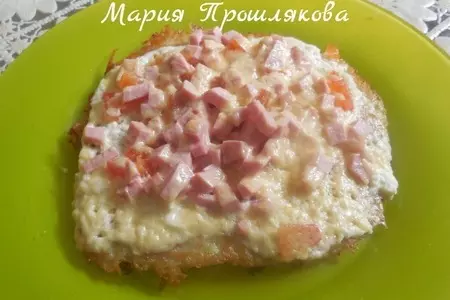 Картофельная пицца