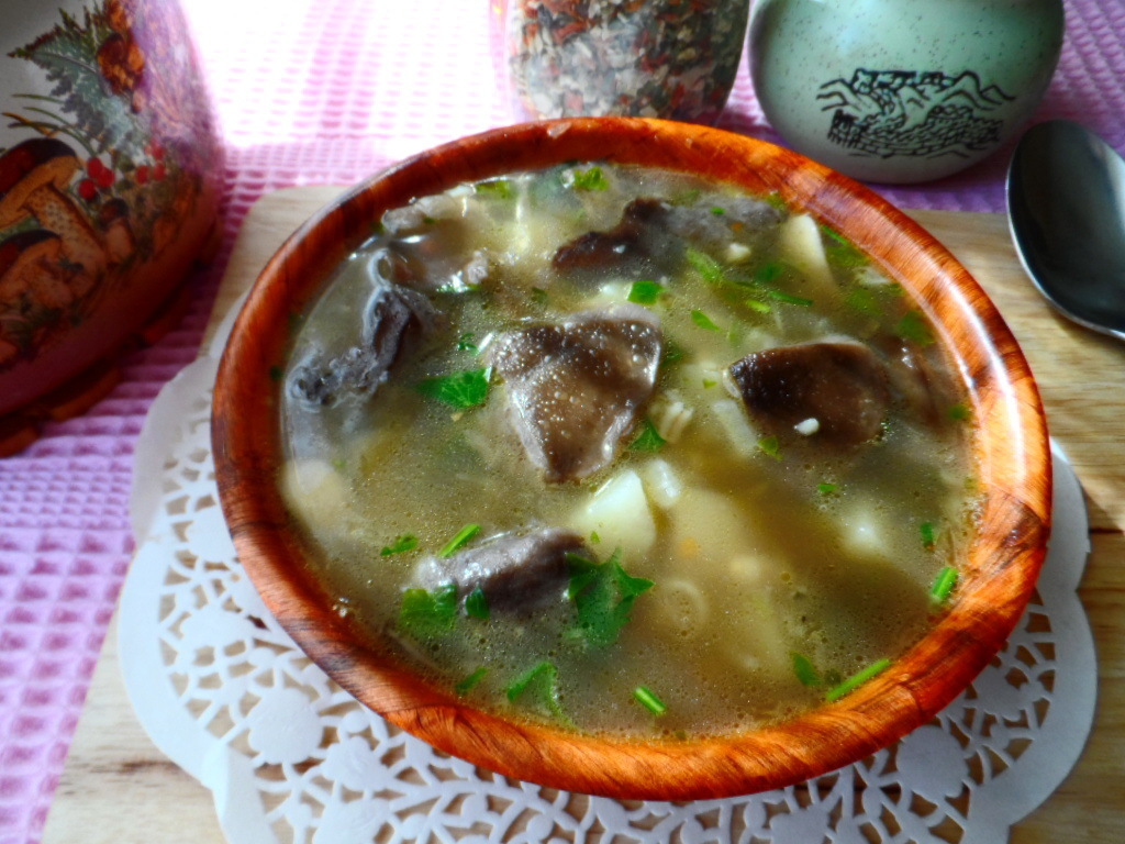 Суп из подберезовиков – кулинарный рецепт