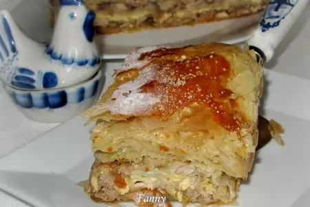 Марокканская бистийя с курицей