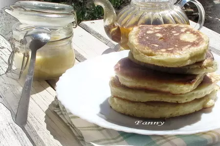 Банановые панкейки с домашним сыром (cottage cheese banana pancakes)