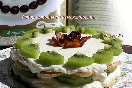 Вафельный торт с маскарпоне