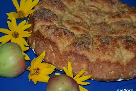 Яблочно-овсяные булочки с карамельной корочкой