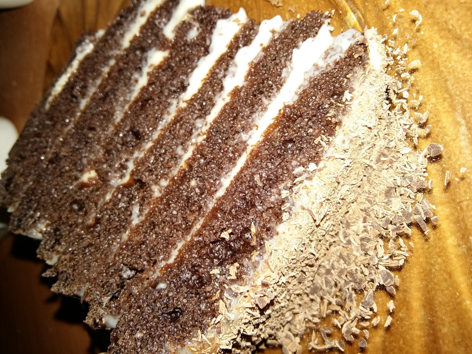 Торт пирожное Ночка на кефире