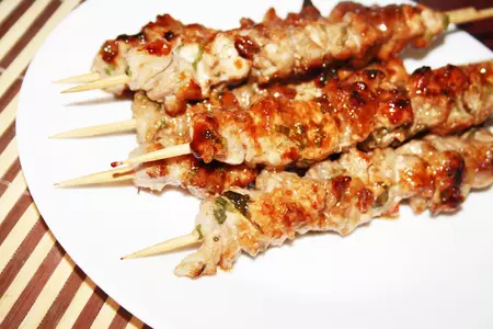 Satay (сатай) - тайские шашлычки