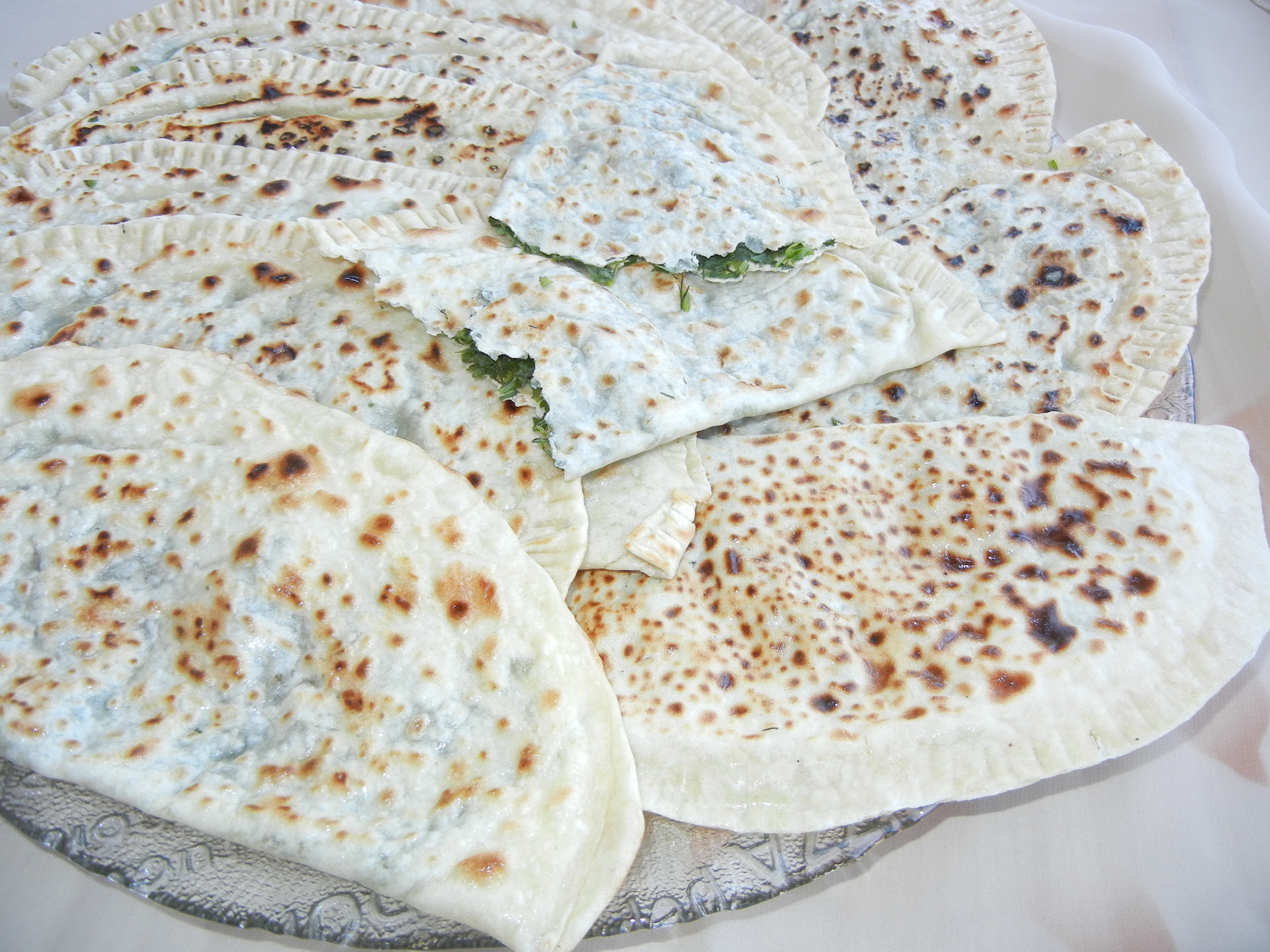 Азербайджанский кутаб с зеленью рецепт с фото
