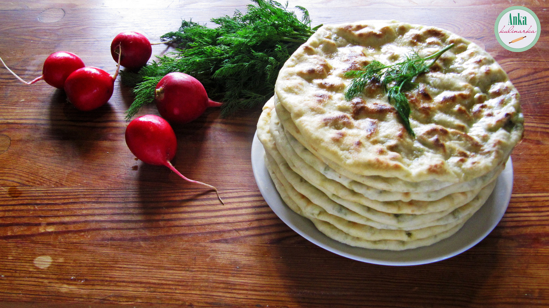 Лепёшки с брынзой на сковороде