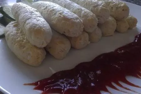 Домашние сосиски из курицы