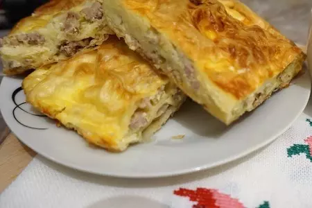 Бурек сербский пирог с мясом