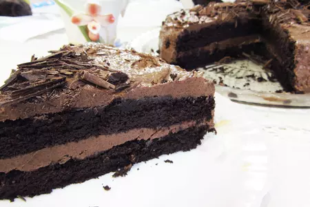 Торт  "пища дьявола"("devil's food cake")