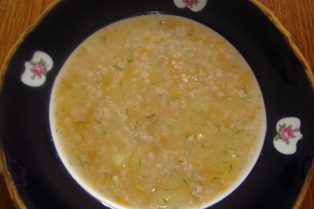 Фото к рецепту: Геркулесовый суп