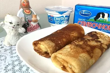 Блины с мясом