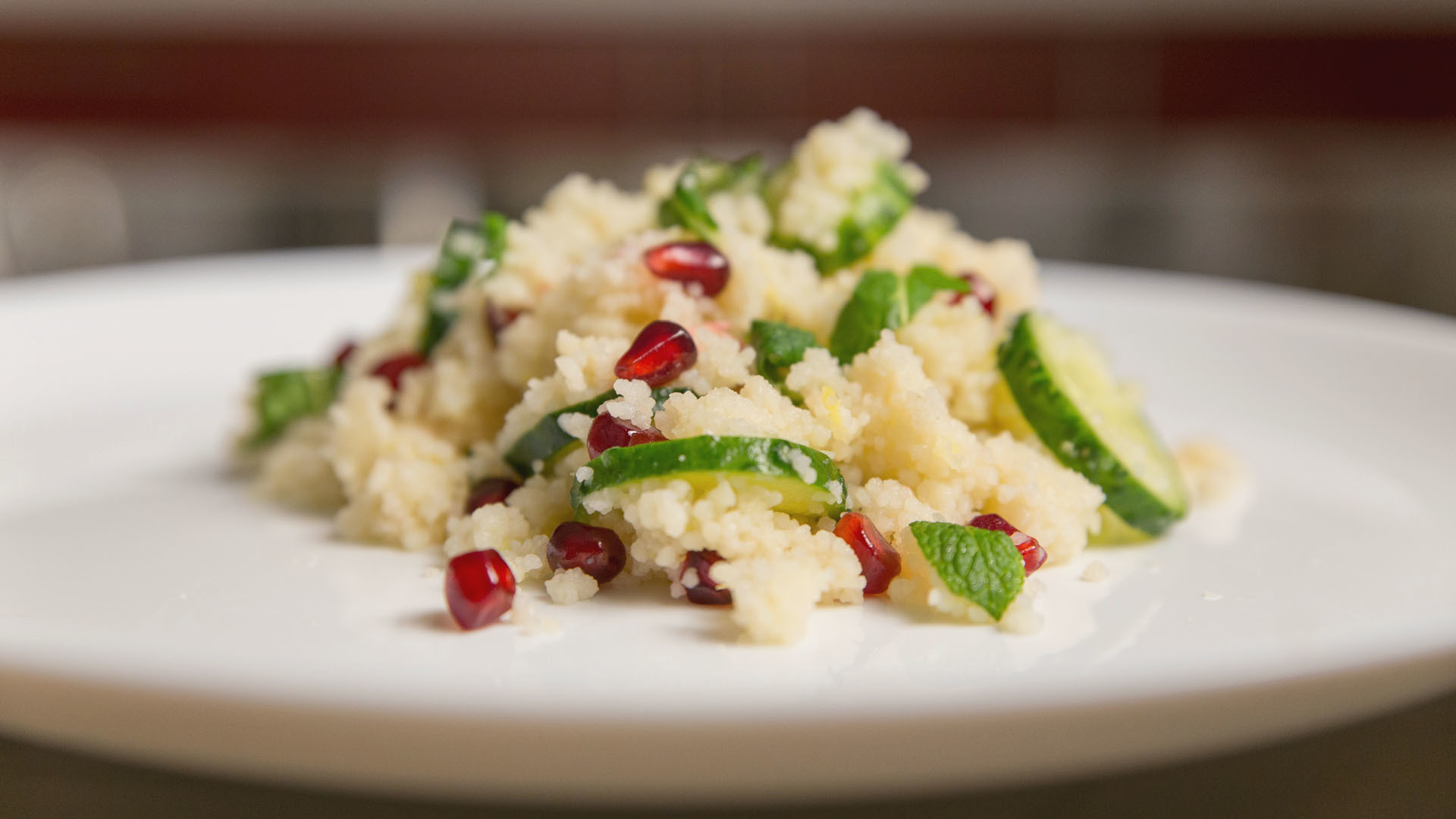 Салат с кускусом и курицей