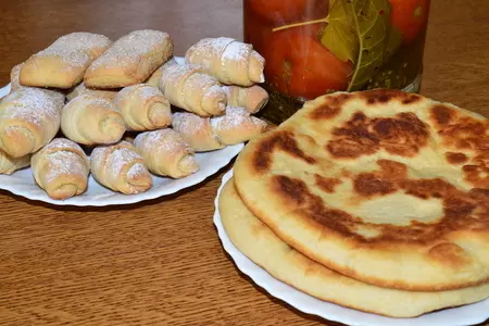 Виды выпечки из теста на маринаде(рассоле).постный рецепт.