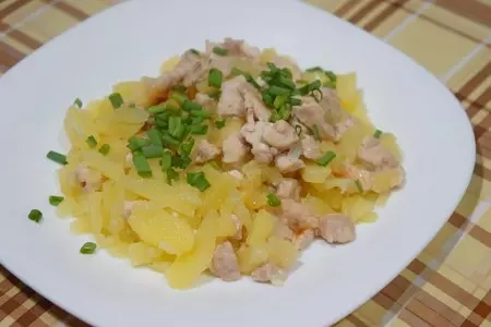 Картошка с мясом