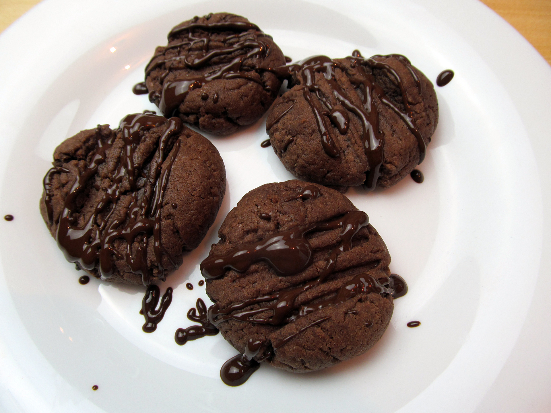 Воздушное шоколадное печенье