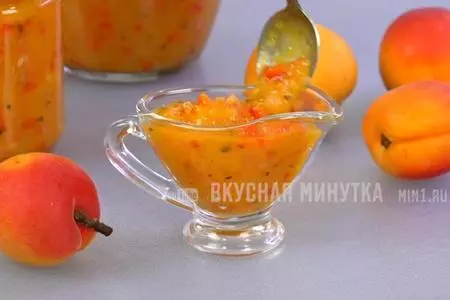 Абрикосовый кисло-сладкий соус на зиму за 5 минут!