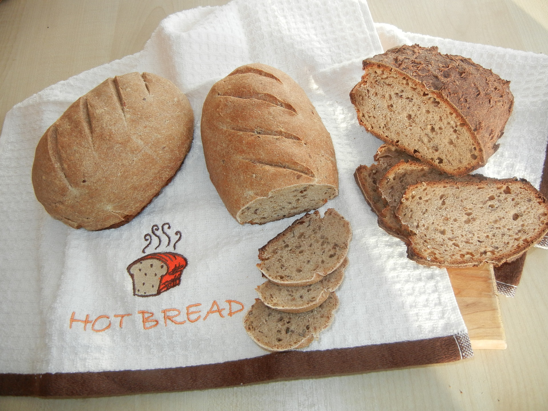 Бездрожжевой хлеб в домашних условиях