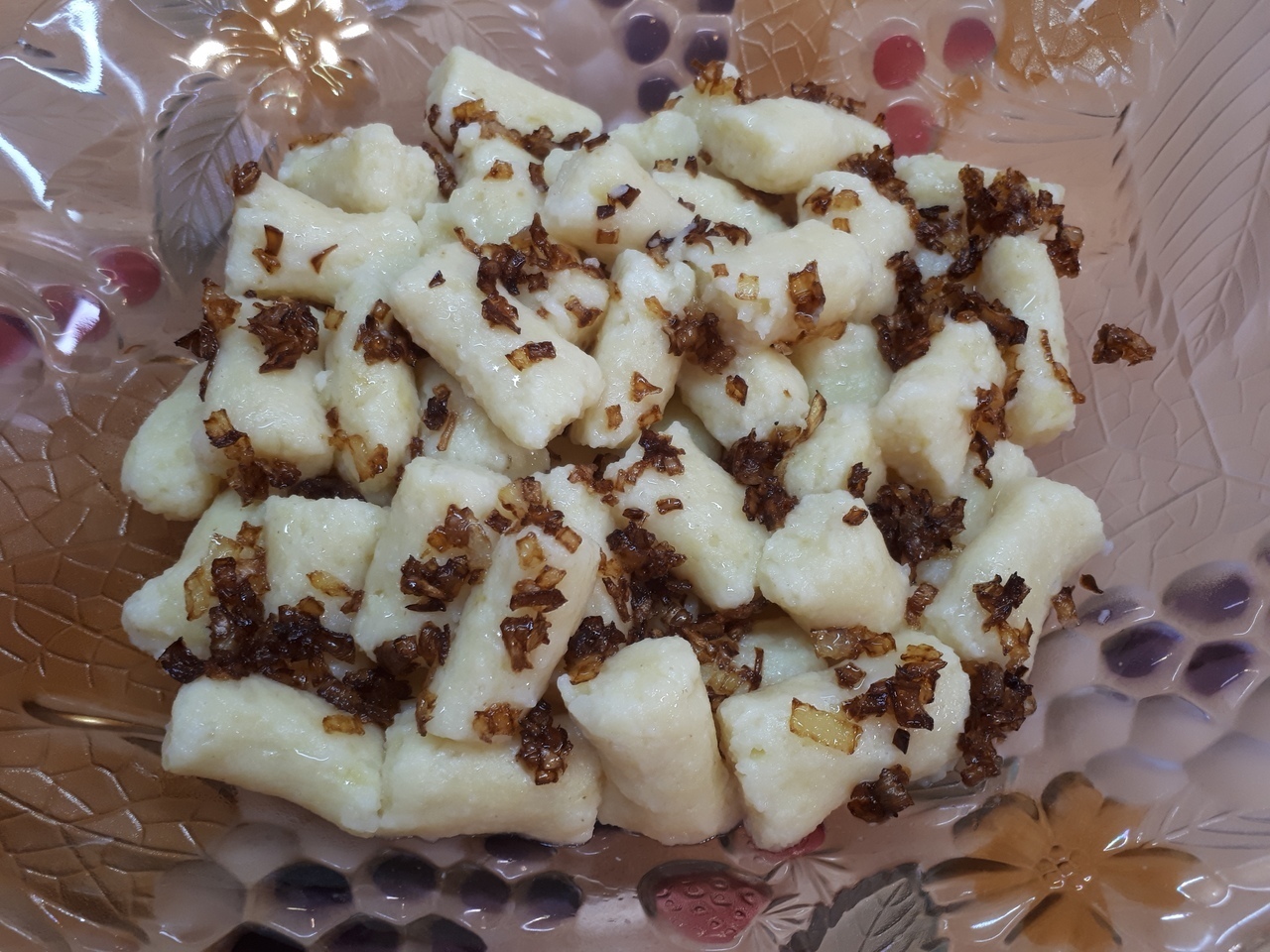 Кропкакор - картофельные клёцки с беконом по-щведски