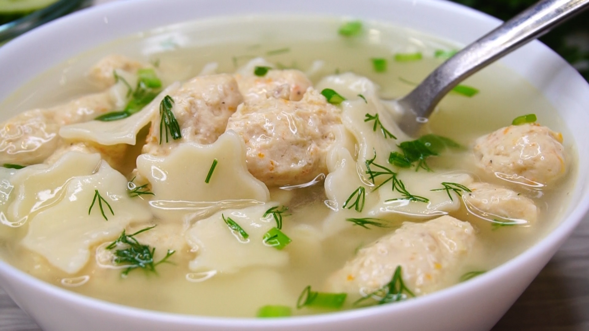Суп с фрикадельками - пошаговый рецепт с 10 фото от 2D-Recept