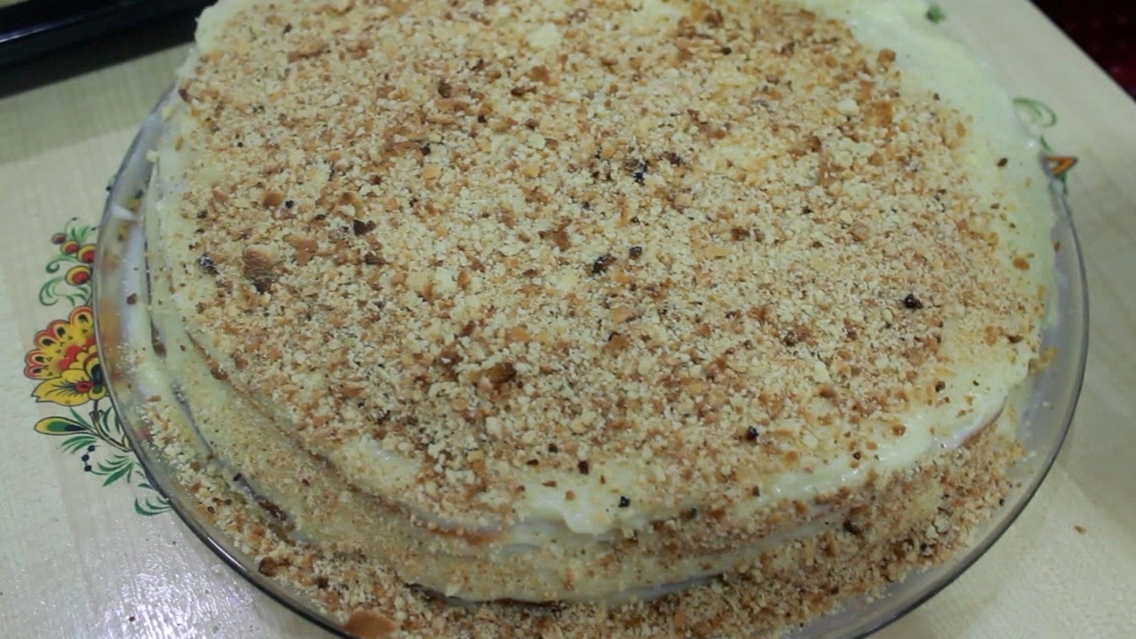 Торт тесто с медом маргарином