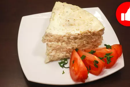 Запеканка из рыбы с рисом, простая в приготовлении и очень вкусная