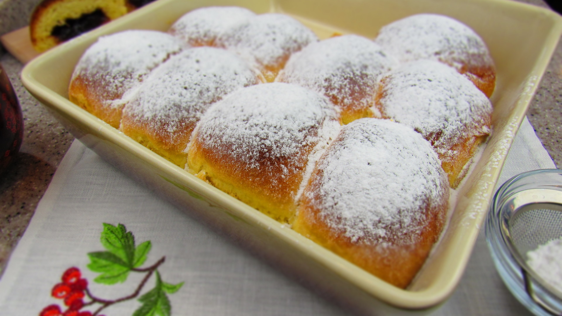 Булочки со сливочным маслом и сахаром внутри рецепт с фото