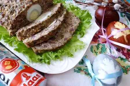 Пасхальная балканская запеканка из куриных потрошков #пасха