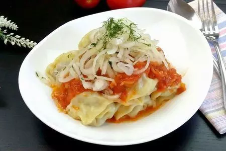 Ханум или рулетики с мясной начинкой