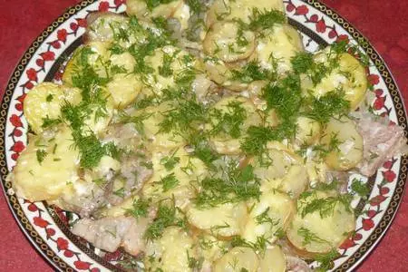 Мясо по-французски