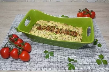 На второе из курицы и грибов