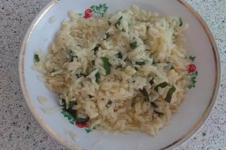 Орзо с сыром (мелкие макароны)