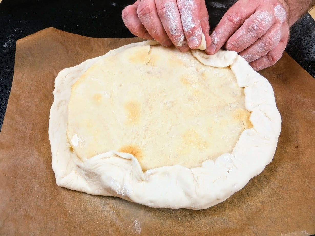 Тесто для лепешек с сыром