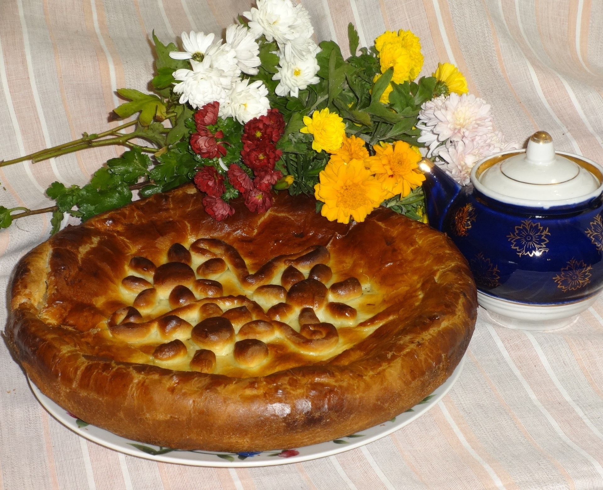 Пироги с квашеной капустой с сухими дрожжами