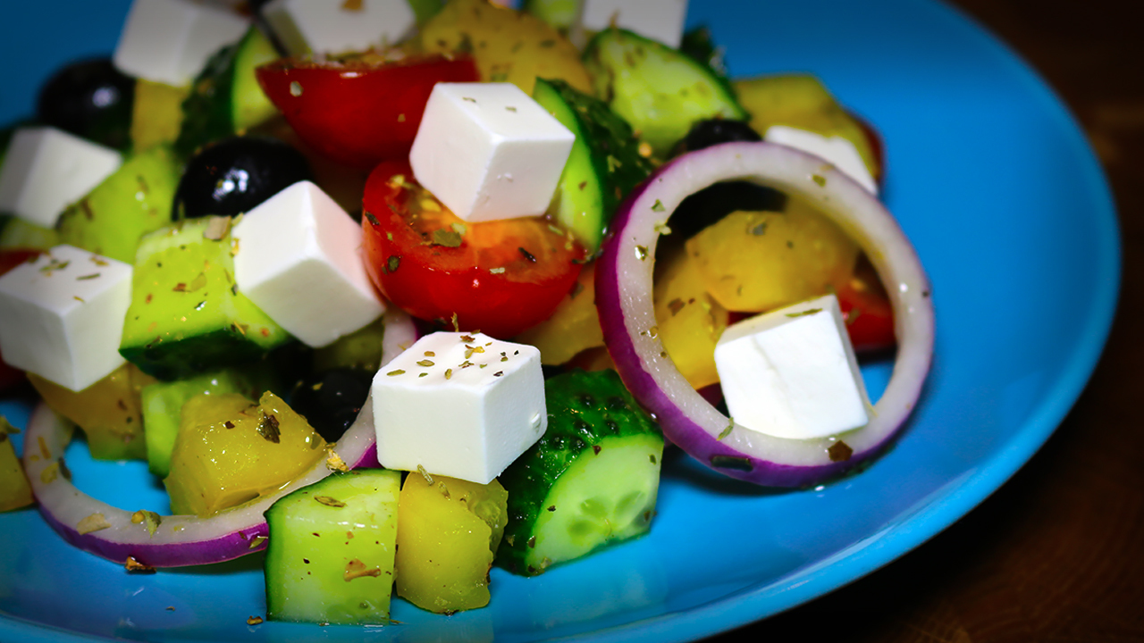 Греческий салат – рецепт классический