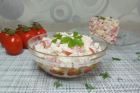 Салат с сыром