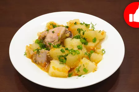 Курица с картошкой