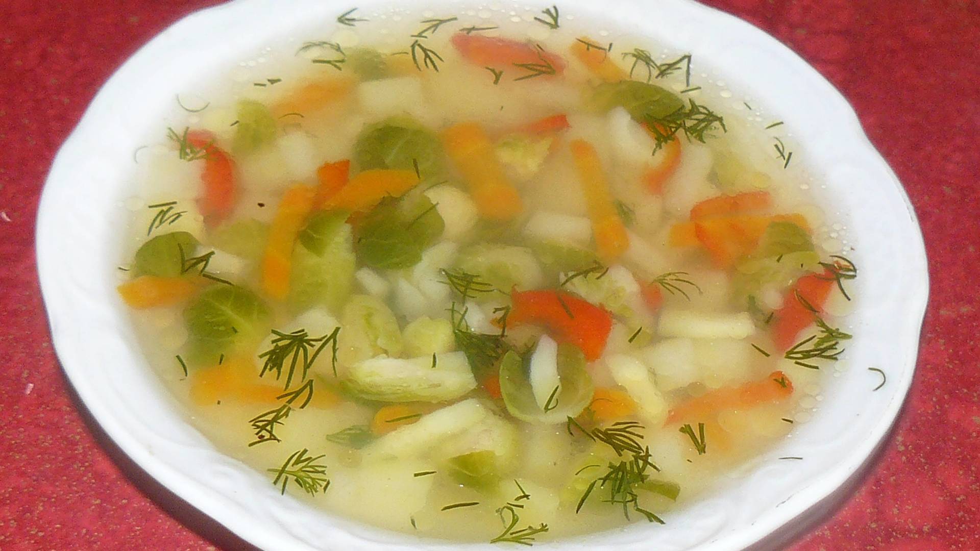 Суп из корня сельдерея