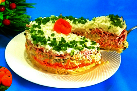 Классический салат «Оливье», пошаговый рецепт с фотографиями – Советская кухня: Салаты. «Еда»