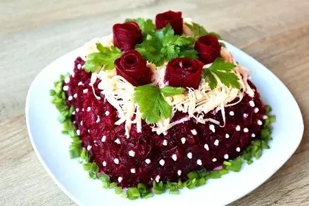 Салат с говядиной и морковью по-корейски