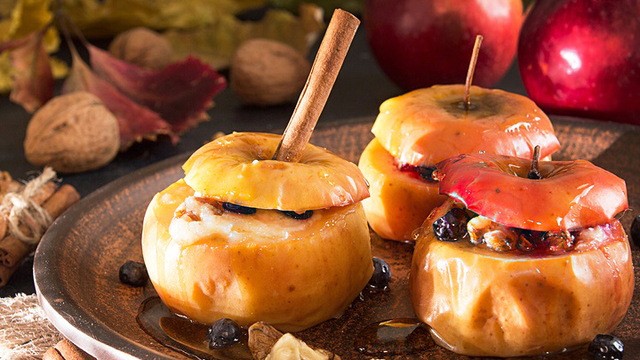 Запеченные яблоки в духовке диетические рецепты с фото