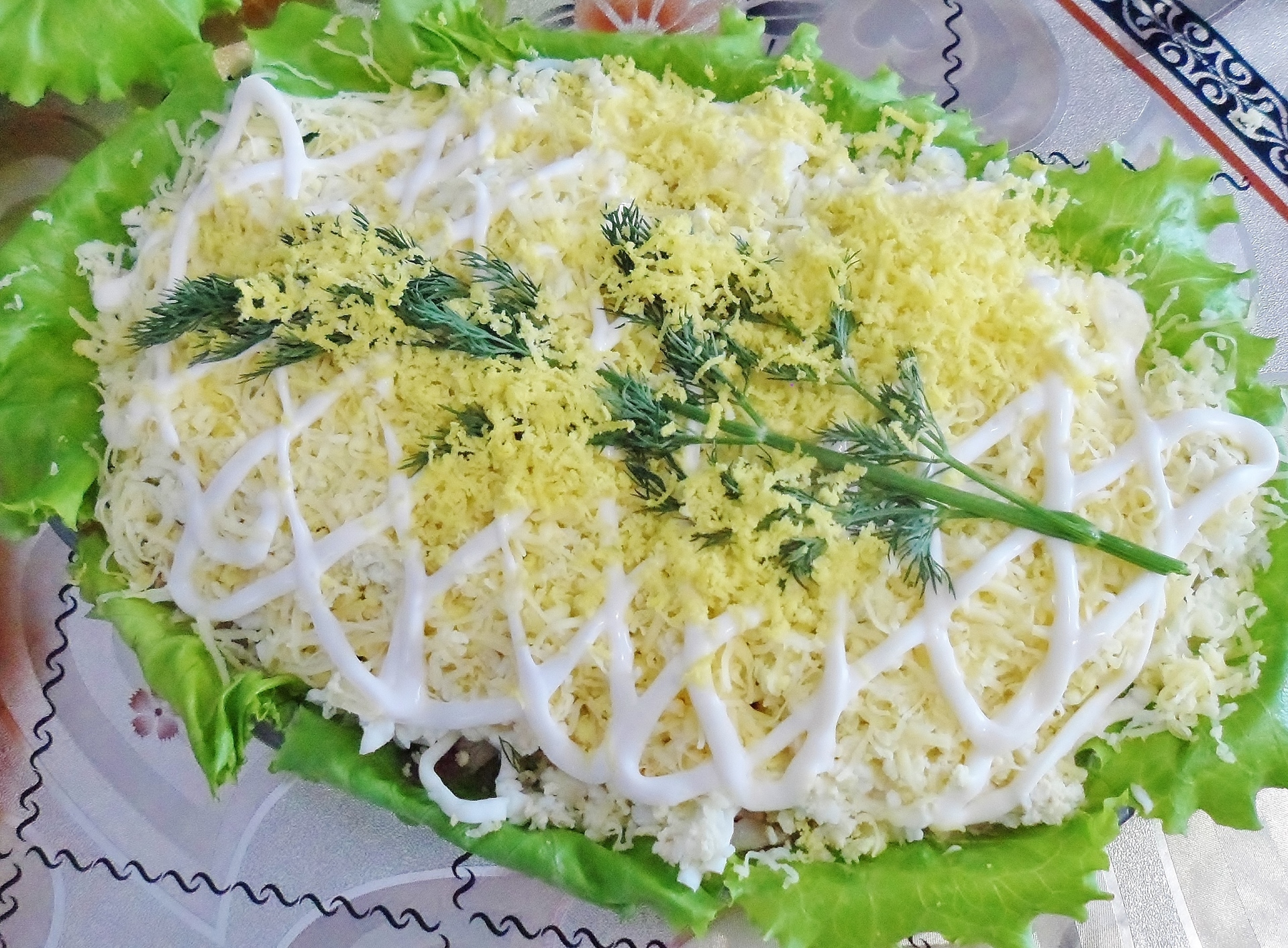 Абхазский салат из овощей