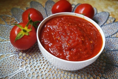 Соус из томатной пасты с мёдом для шашлыка (кулинарный рецепт с мёдом)