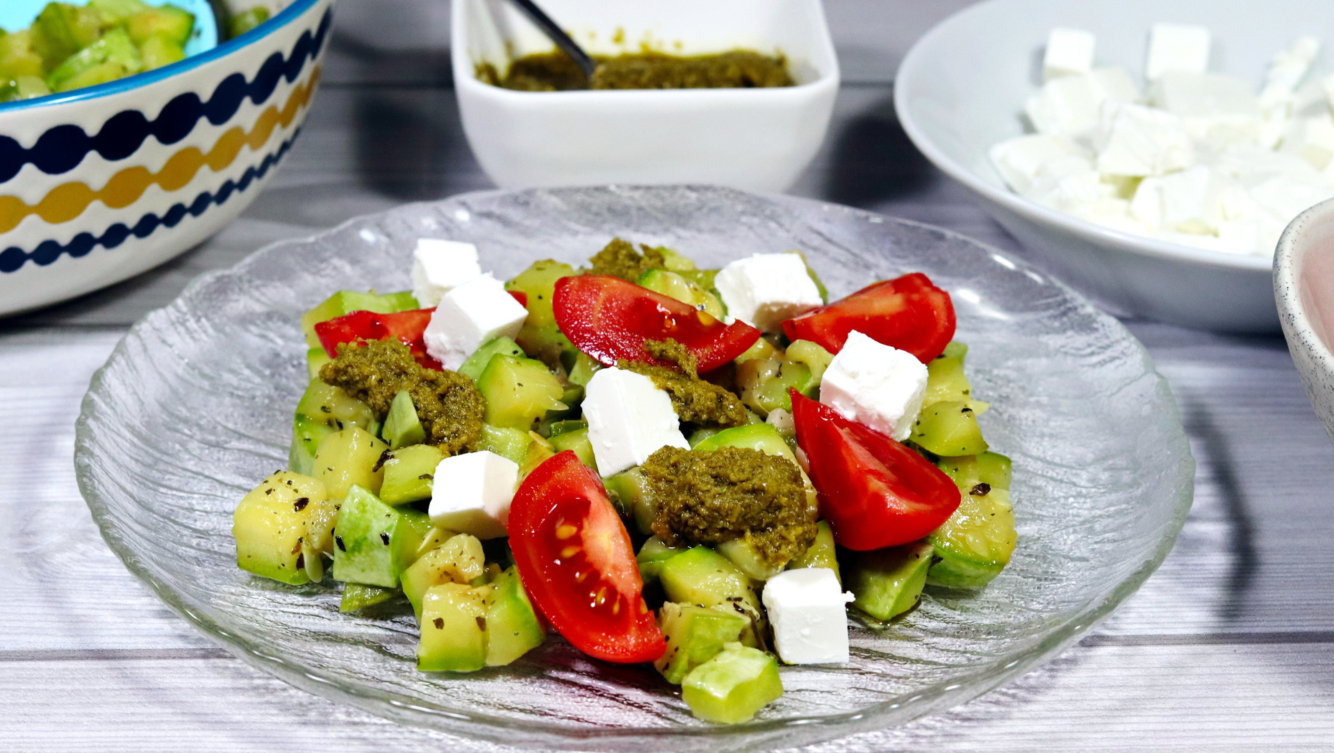 Салат с сыром фета рецепты с фото простые