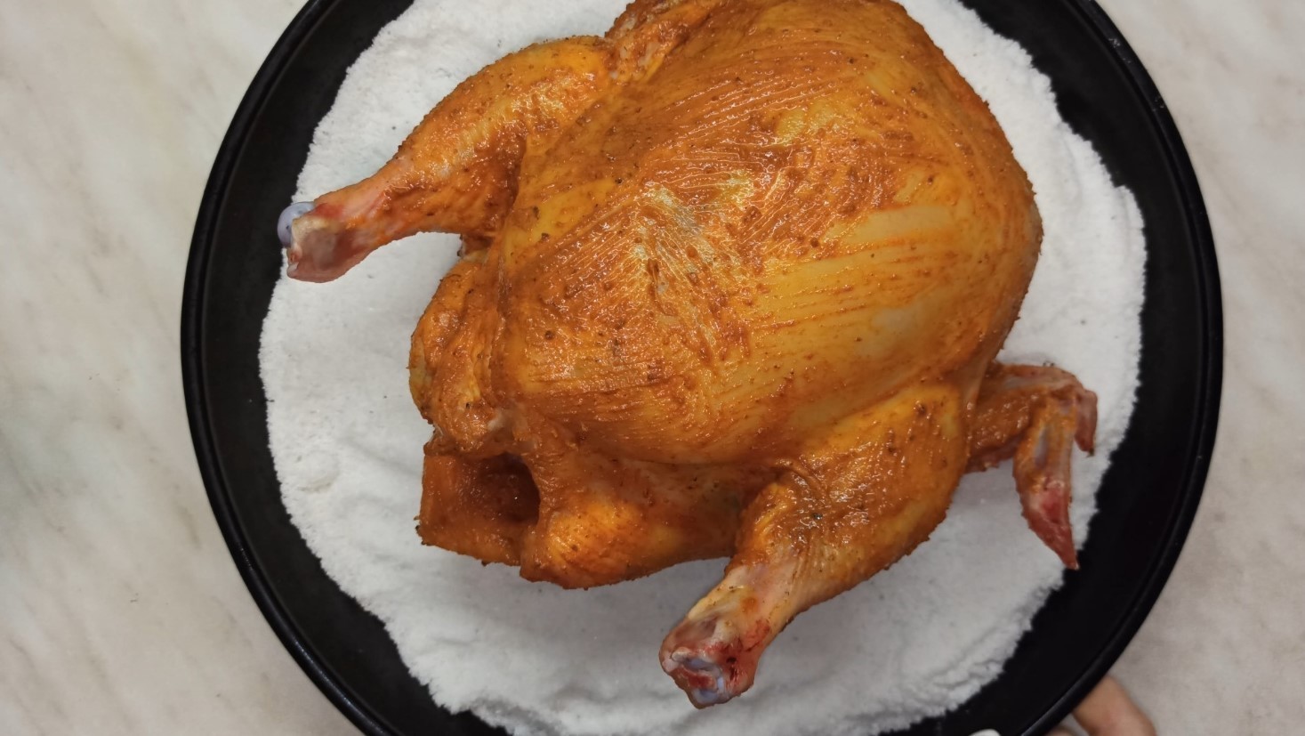 Курица на соли в духовке с корочкой рецепт с фото с