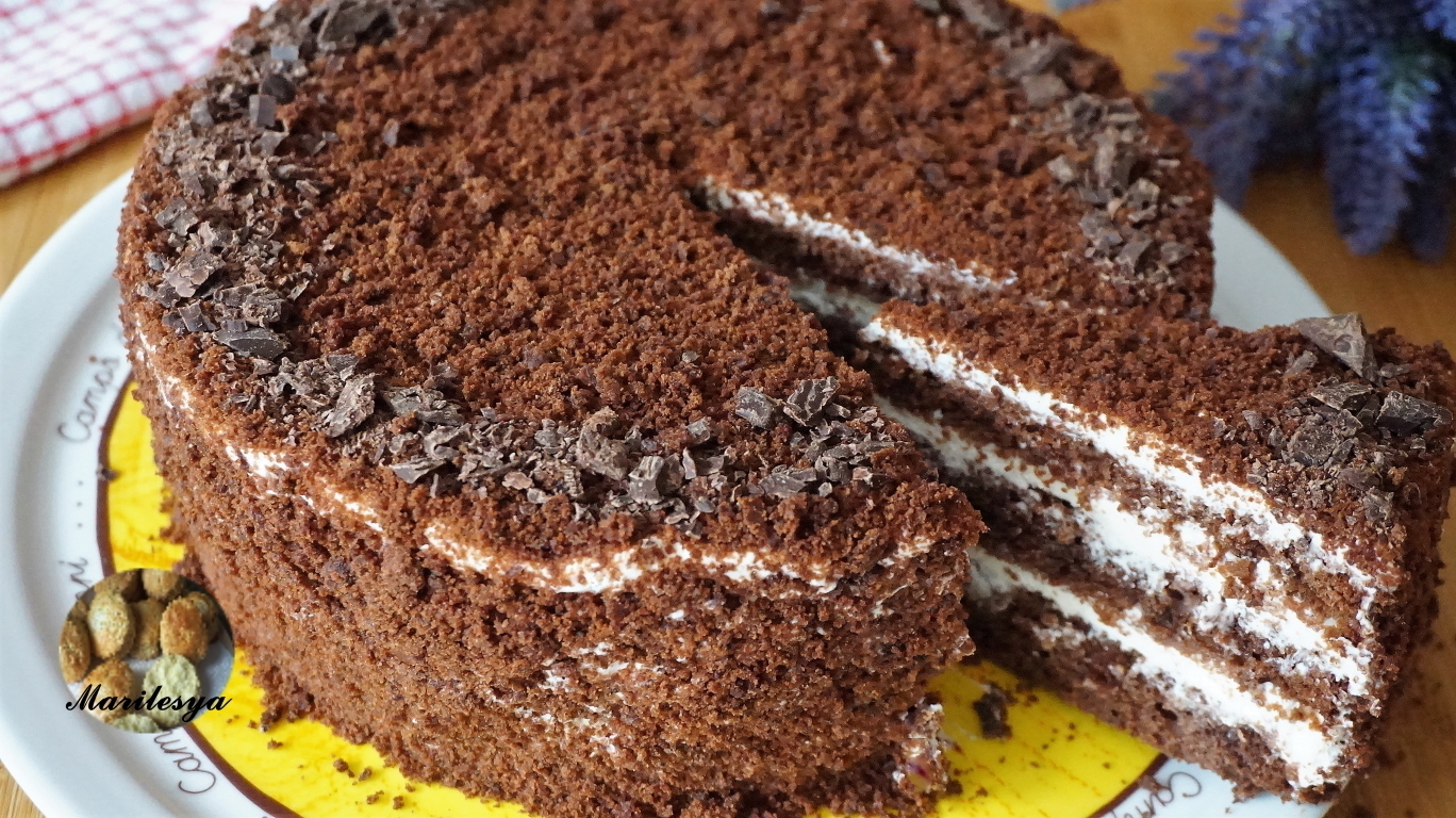 Торт «Черный принц» со сгущенкой — рецепт с фото пошагово